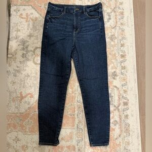 American Eagle Outfitters Dark Blue Skinny Jeans
